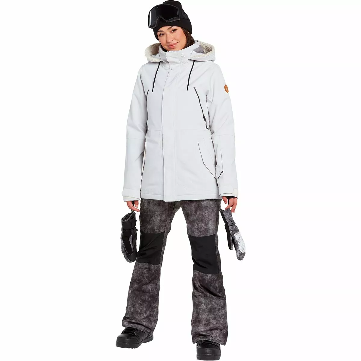 Volcom Women's Ski Pants & Bibs Swift Bib Overall Pant Women's 5 Volcom Women's Ski Pants & Bibs Swift Bib Overall Pant Women's - Image 5