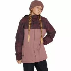 Volcom Girls' Snow Jackets Sass'n'fras Insulated Jacket Girls' -VolcomYes.Volkl popular shop ACIMER D4