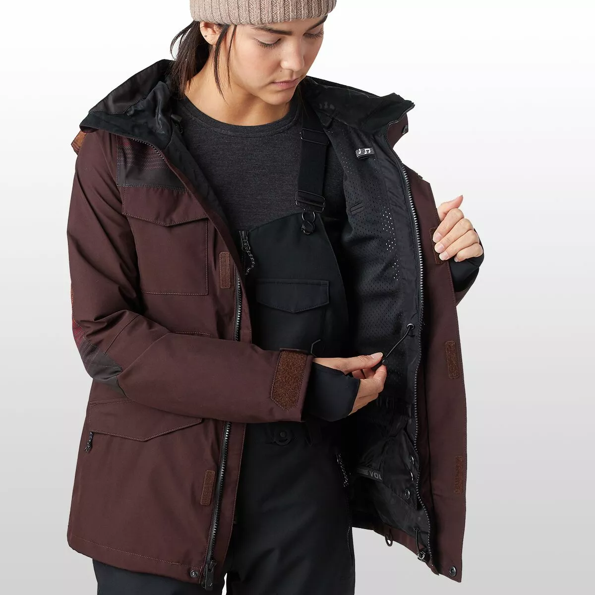 Volcom Women's Ski Jackets Leda GORE TEX Jacket Women's 3 Volcom Women's Ski Jackets Leda GORE TEX Jacket Women's - Image 3