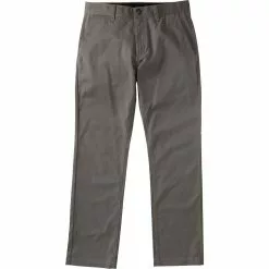 Volcom Men's Khaki Pants Frickin Modern Stretch Chino Pant Men's