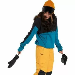 Volcom Women's Hoodies VLCM Hooded Anorak Women's -VolcomYes.Volkl popular shop GLABLU D3