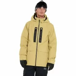 Volcom Men's Snowboard Jackets Stone Gore Tex Hooded Jacket Men's