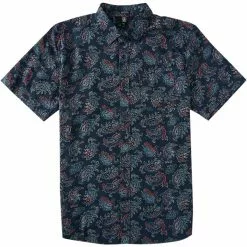 Volcom Men's Button-Down Short-Sleeve Shirts Sol Setter Shirt Men's