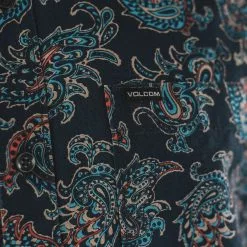 Volcom Men's Button-Down Short-Sleeve Shirts Sol Setter Shirt Men's -VolcomYes.Volkl popular shop NAV D2