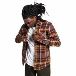 VolcomYes.Volkl popular shop 20 Volcom Men's Flannel Shirts Caden Plaid Long Sleeve Shirt Men's