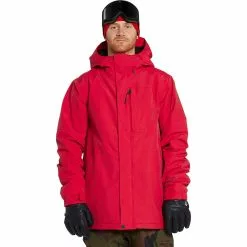 Volcom Men's Snowboard Jackets L Gore Tex Jacket Men's -VolcomYes.Volkl popular shop RED 2