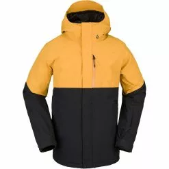 Volcom Men's Snowboard Jackets L Insulated GORE TEX Hooded Jacket Men's