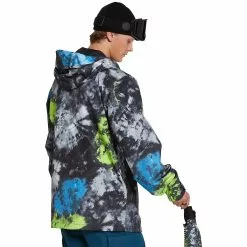 Volcom Men's Snowboard Jackets Brighton Hooded Pullover Jacket Men's -VolcomYes.Volkl popular shop TIEDYE D1