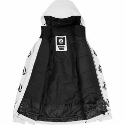 Volcom Men's Snowboard Jackets Deadly Stones Insulated Jacket Men's -VolcomYes.Volkl popular shop WHI D2